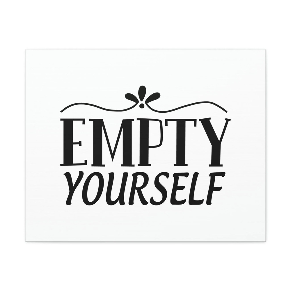Scripture Walls Empty Yourself Philippians 2:113 Christian Wall Art Bible Verse